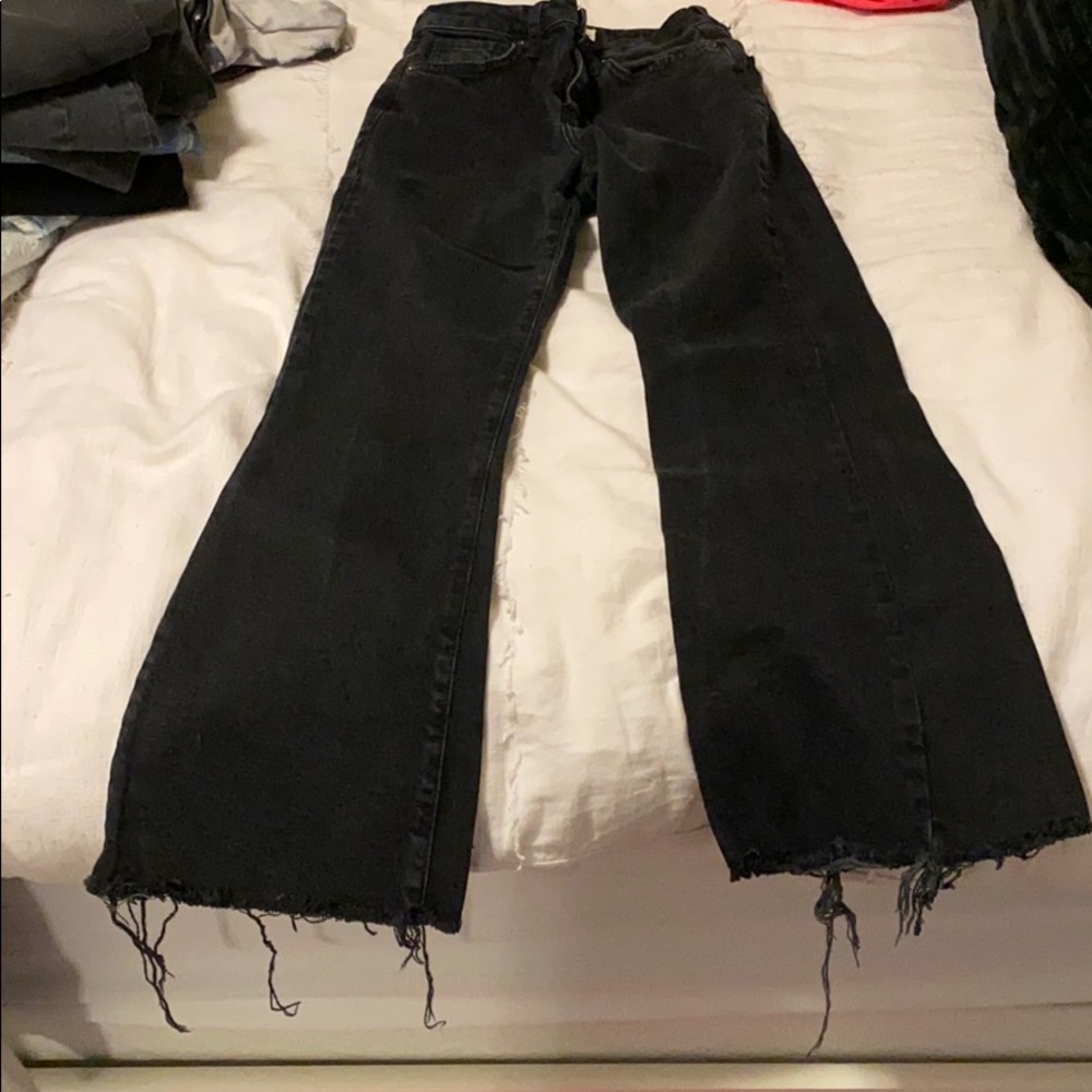 black jeans